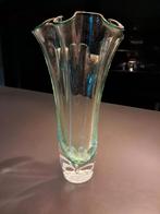 Marian Pyrzak Polen Glaswerk - Handgeblazen, 50 tot 75 cm, Ophalen of Verzenden, Groen, Glas