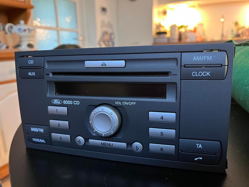 Originele Ford C-Max Radio/CD Speler, Auto-onderdelen, Dashboard en Schakelaars, Ophalen of Verzenden, Gebruikt, Ford