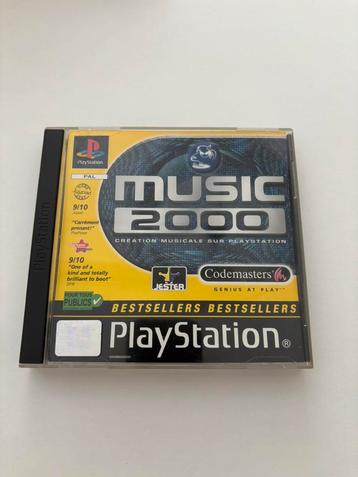 PS1 Music 2000 game 100% compleet en werkend beschikbaar voor biedingen