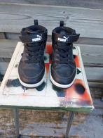 Vintage Puma Classic Mid High Black Sneakers (Maat 31), Gebruikt, Puma, Schoenen, Ophalen of Verzenden