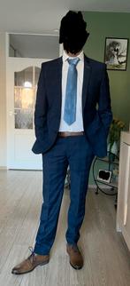 Net pak marineblauw, Kleding | Heren, Kostuums en Colberts, Benvenuto, Ophalen of Verzenden, Zo goed als nieuw, Maat 48/50 (M)
