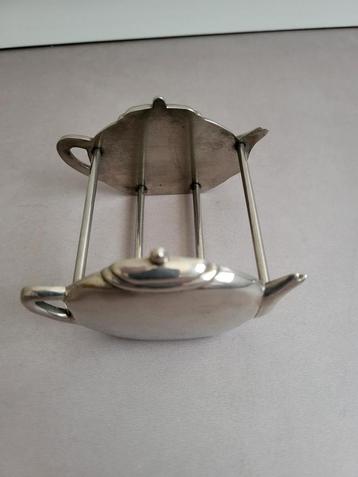 Metalen houder theezakjes Vintage beschikbaar voor biedingen