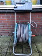 Gardena tuin slang met haspel van 40 m., Tuin en Terras, Ophalen, Zo goed als nieuw