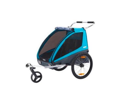 THULE COASTER 2 XT FIETSKAR, Fietsen en Brommers, Fietsaccessoires | Aanhangers en Karren, Nieuw, Kinderkar, Opvouwbaar, Ophalen of Verzenden