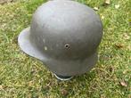 Stahlhelm M40 - Originele Verf, Ophalen of Verzenden, Overige soorten, Duitsland, Helm of Baret