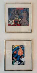 Corneille, set van 2 inclusief mooie lijst, Antiek en Kunst, Ophalen of Verzenden