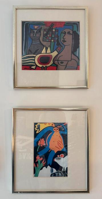 Corneille, set van 2 inclusief mooie lijst beschikbaar voor biedingen