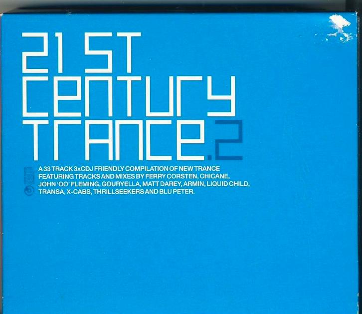 Various Artists, 21st Century Trance 2  (3 CD) 2000, Cd's en Dvd's, Cd's | Dance en House, Zo goed als nieuw, Techno of Trance