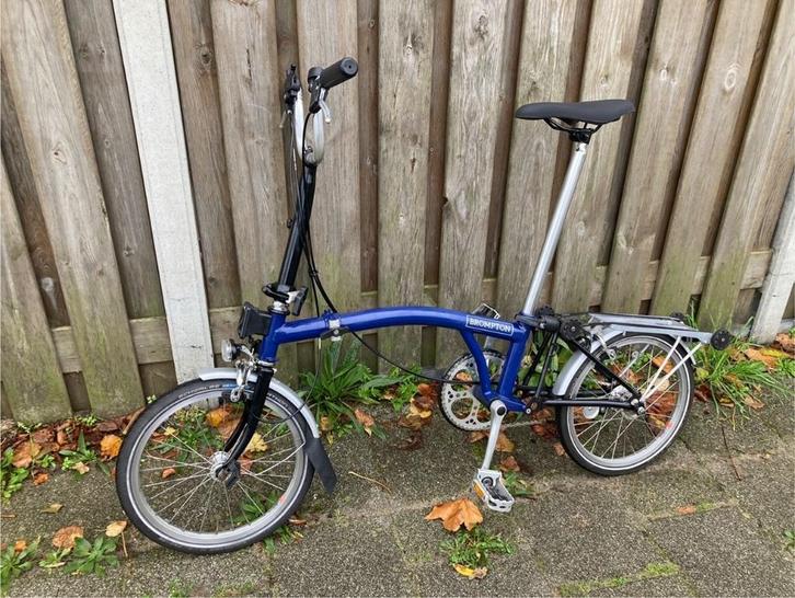 Brompton vouwfiets / 3 versnellingen / met beurt en garantie, Fietsen en Brommers, Fietsen | Vouwfietsen, Brompton, 16 tot 18 inch