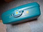 Groot Delsey koffer groen, Ophalen, Gebruikt, Hard kunststof