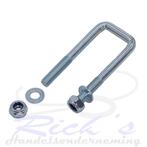 Kielrol 120 mm verstelbaar 30x30x300 mm, Watersport en Boten, Info@rickshandel.nl, Verzenden, Nieuw, Ricks Handelsonderneming