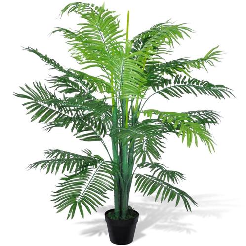 Kunstplant Phoenix palmboom met pot 130 cm GRATIS BEZORGD!, Huis en Inrichting, Woonaccessoires | Kunstplanten en Kunstbloemen