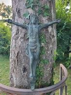 Franse ,brocante  Jezus wandornament/ allegonda, Antiek en Kunst, Antiek | Religie, Ophalen of Verzenden