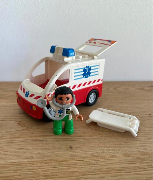 Duplo Ambulance 2, Kinderen en Baby's, Speelgoed | Duplo en Lego, Gebruikt, Duplo, Ophalen of Verzenden