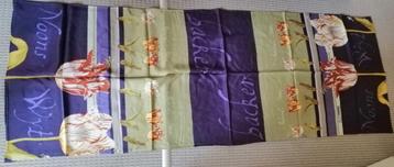 NIEUW Zijden sjaal shawls Tulpen Rijksmuseum Marten Oopjen beschikbaar voor biedingen