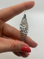 V966 Prachtige zilveren hanger brutalist, Sieraden, Tassen en Uiterlijk, Antieke sieraden, Ophalen of Verzenden, Zilver, Hanger