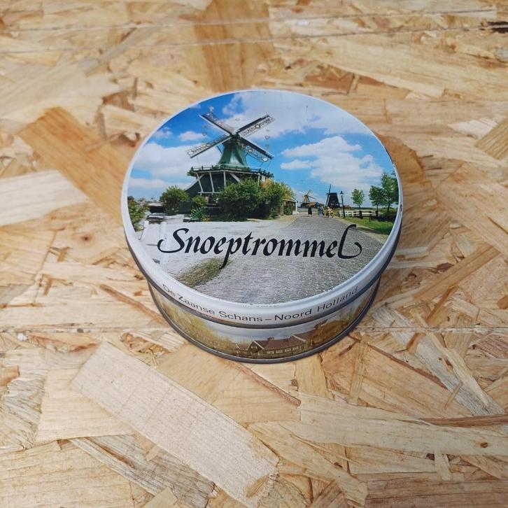 Snoeptrommel De Zaanse Schans, Verzamelen, Blikken, Gebruikt, Overige, Overige merken, Ophalen of Verzenden