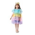 Nieuw ! 3-5 Jr./ Mt. 98-104 Tot 110 Regenboog Prinsessenjurk, Ophalen of Verzenden, Nieuw, 104 of kleiner, Meisje