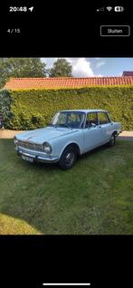 Simca 1300 Gl. 1964 lopend project, Auto's, Overige merken, Achterwielaandrijving, Wit, Overige kleuren