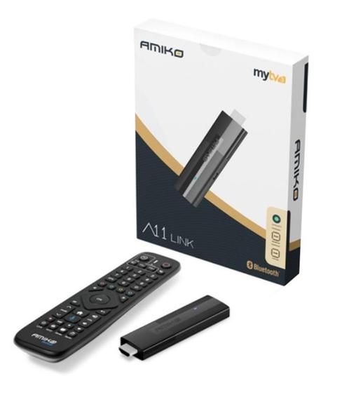 Amiko A11 Link Air Stick 4K | IPTV Kastje | Box, Audio, Tv en Foto, Mediaspelers, Nieuw, Zonder harde schijf, Verzenden