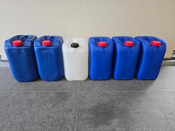 Jerrycan 20 liter 6 stuks beschikbaar voor biedingen