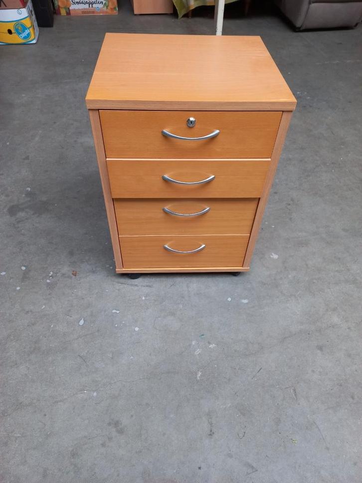 Verrijdbaar Bureau Ladeblok, Diversen, Bureau-accessoires, Zo goed als nieuw, Ophalen