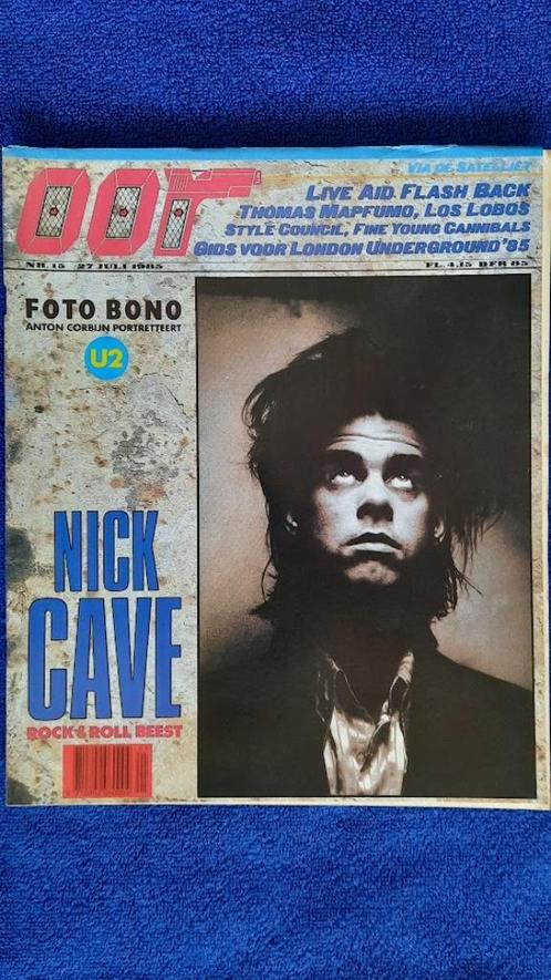 Muziekkrant OOR 15-1985 Nick Cave Bono Anton Corbijn Live Ai, Boeken, Tijdschriften en Kranten, Zo goed als nieuw, Muziek, Film of Tv