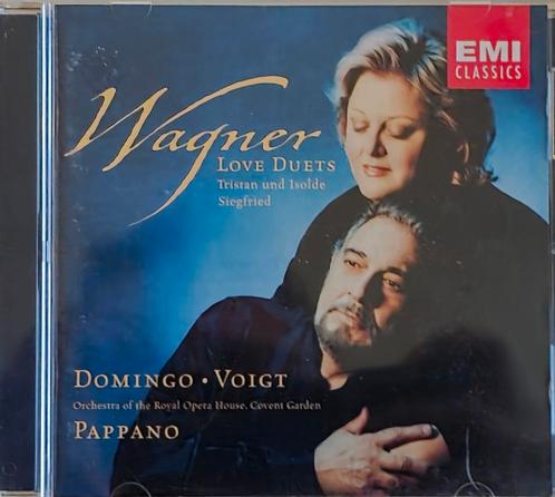 Wagner Love Duets - Domingo, Voigt, Pappano, Cd's en Dvd's, Cd's | Klassiek, Zo goed als nieuw, Opera of Operette, Romantiek, Ophalen of Verzenden