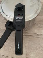 Tefal Sensor snelkookpan, Huis en Inrichting, Keuken | Potten en Pannen, Ophalen of Verzenden, Zo goed als nieuw, Rvs, Kookpan of Snelkookpan