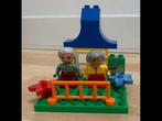 Duplo huisje van Opa en Oma met hek en bloemetjes, Kinderen en Baby's, Speelgoed | Duplo en Lego, Ophalen of Verzenden, Gebruikt