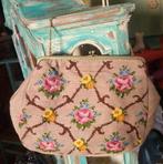 Vintage/Borduurwerk/Bohemian/Tasje, Antiek en Kunst, Antiek | Kleding en Accessoires, Ophalen of Verzenden