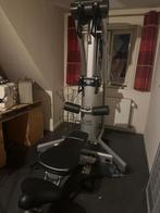 Life fitness krachtstation met bank, Ophalen of Verzenden, Zo goed als nieuw, Metaal, Krachtstation