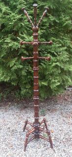 Bamboe look houten staande Kapstok, Ophalen, Zo goed als nieuw, Staande kapstok, 150 tot 200 cm
