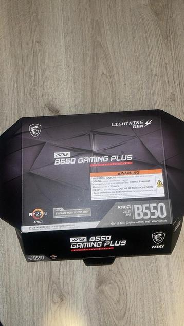 B550 gaming plus beschikbaar voor biedingen