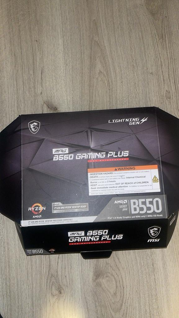 B550 gaming plus, Computers en Software, Moederborden, Zo goed als nieuw, DDR4, Ophalen
