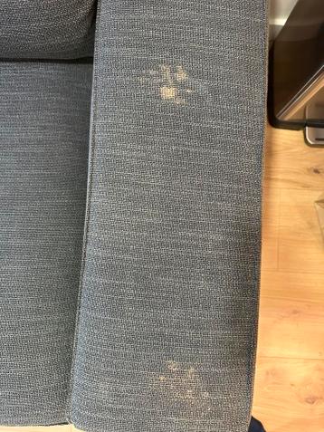 Grijze stoffen bank ikea kivik - afbeelding 3