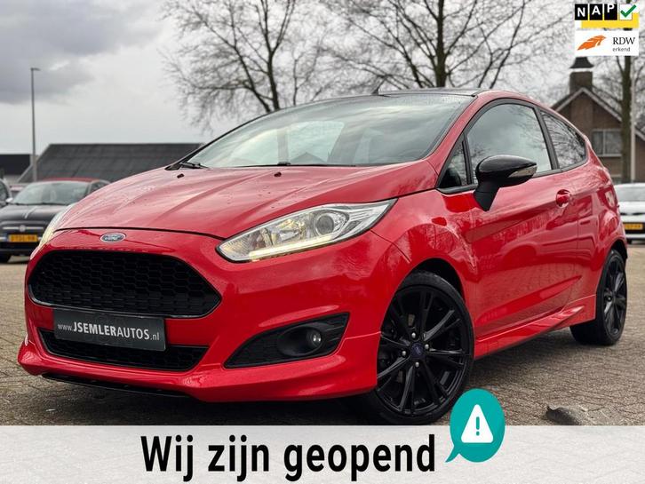 Ford Fiesta 1.0 EcoBoost ST-LINE RED EDITION 140 PK NW.D.RIE, Auto's, Ford, Bedrijf, Te koop, Fiësta, ABS, Airbags, Airconditioning