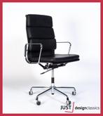 Eames Vitra ea 219 Zwart Leder Chroom, Niet ingevuld, Zo goed als nieuw, Niet ingevuld, Niet ingevuld