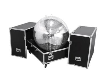 ROADINGER Flightcase Mirror Ball 100cm Spiegelbol beschikbaar voor biedingen