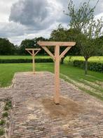 Waslijnpalen Douglas hout nostalgische tuindecoratie terras, Tuin en Terras, Palen, Balken en Planken, Nieuw, 250 cm of meer, Ophalen of Verzenden