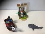 lego junior 10679 pirate treasure hunt, Ophalen of Verzenden, Zo goed als nieuw, Complete set, Lego