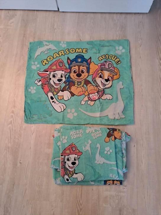 Diverse 1 pers. Dekbedhoezen Paw patrol,Dino, Barbie, Mickey, Kinderen en Baby's, Kinderkamer | Beddengoed, Zo goed als nieuw