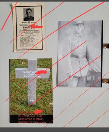 Sterbebild WW2 Obergefr.Inf.Rgt  Mierlo NB -1944 Holland WO2 beschikbaar voor biedingen