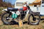 Husqvarna 250cc 197s0 moto-cross racer photograph motorcycle, 1960 tot 1980, Verzenden, Foto, Nieuw