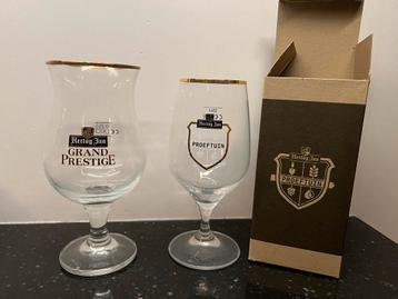 Hertog Jan Bierglazen Proeftuin & Grand Prestige beschikbaar voor biedingen