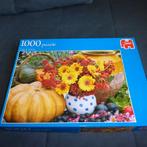 Puzzel Flowers en Fruit van Jumbo, Ophalen of Verzenden, 500 t/m 1500 stukjes, Zo goed als nieuw, Legpuzzel