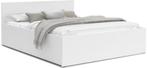 Bed - Twijfelaar, Ophalen, Gebruikt, Wit, Twijfelaar