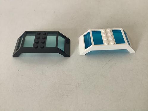 Lego raam 4x10x2 dakpan dubbel met transparant glas (1), Kinderen en Baby's, Speelgoed | Duplo en Lego, Gebruikt, Lego, Losse stenen