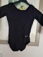 Zwarte Turnpakje / balletpakje Maat 140, Sport en Fitness, Ballet, Ophalen of Verzenden, Zo goed als nieuw, Kleding
