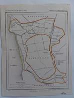 103 / Melissant Sommelsdijk  Dirksland Litho uit 1865 Kuyper, Antiek en Kunst, Ophalen of Verzenden